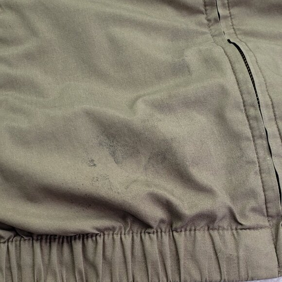 Chaps Ralph Lauren Full Zip Harrington Lightweight Work Jacket Men's Size L VTG - Picture 6 of 12